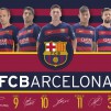 Подложка за бюро  FC-119 BARCELONA BARCA FAN 4  